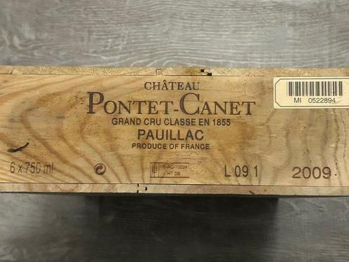 2009 Chateau Pontet Canet - Bordeaux, Pauillac 5ème Grand, Verzamelen, Wijnen