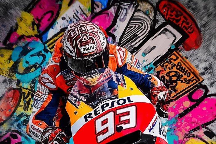 IPR Graph - Velocidad tatuada en asfalto. Repsol Honda, Verzamelen, Automerken, Motoren en Formule 1