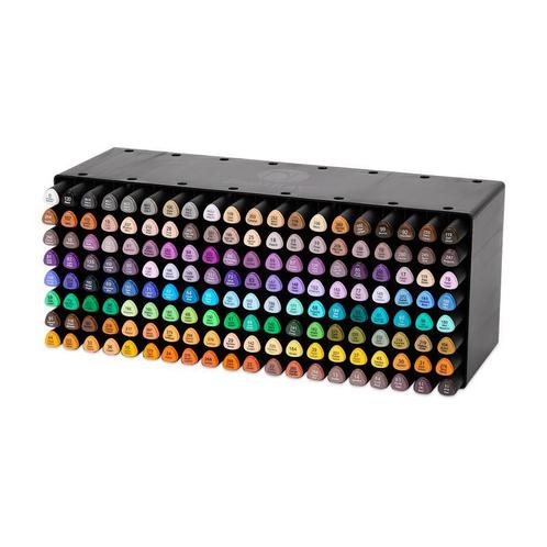 Coffret de marqueurs à double pointe XXL DécoTime - 160, Hobby en Vrije tijd, Schilderen, Verzenden
