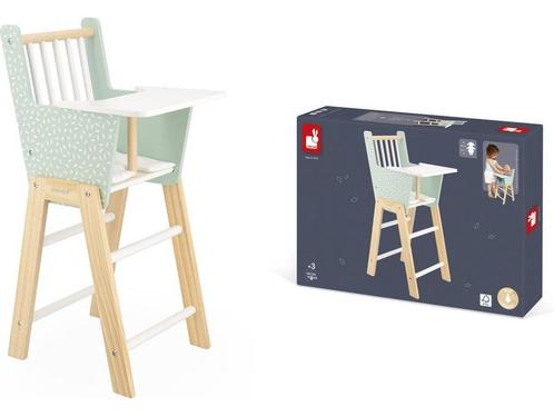 Janod Zen - Poppenstoel - Voor Poppen Tot 42 Cm - Inclusief, Huis en Inrichting, Woonaccessoires | Overige, Nieuw, Verzenden