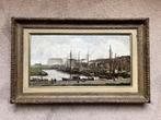 August W. van Voorden (1881-1921) - Rotterdamse Haven, Antiek en Kunst