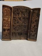 B. Wicker - Antieke Via Crucis op zakformaat - Verzilverd,