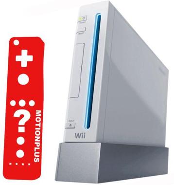 Nintendo Wii Wit-Incl. Merkloos MotionPlus (Wii) Gebruikt beschikbaar voor biedingen
