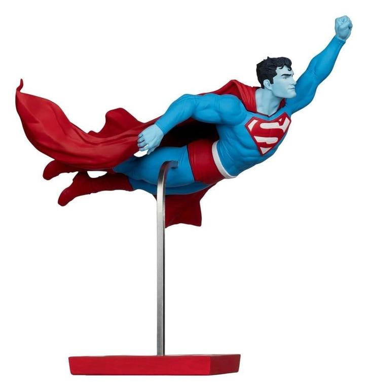 DC Direct Superman Red & Blue Statue 1/10 Superman by Lee Be, Collections, Cinéma & Télévision, Enlèvement ou Envoi