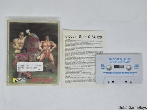 Commodore 64 - Blood N Guts - Tape, Games en Spelcomputers, Games | Overige, Gebruikt, Verzenden