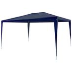 vidaXL Partytent 3x4 m PE blauw, Tuin en Terras, Partytenten, Verzenden, Nieuw