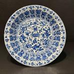 Bord - Porselein - Kangxi krab en baars bord