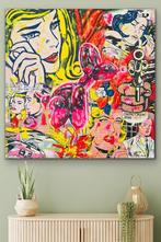 Joaquim Falco - JEFF KOONS DOG ON LICHTENSTEIN. Xl, Antiek en Kunst