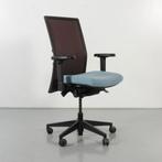 Gispen Omnis bureaustoel, blauw / zwart, 3D armleggers, Ophalen of Verzenden
