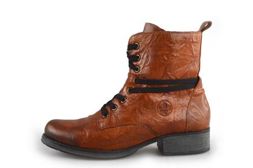 Rieker Veterboots in maat 37 Bruin | 5% extra korting, Kleding | Dames, Schoenen, Bruin, Zo goed als nieuw, Overige typen, Verzenden