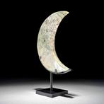 SANS PRIX DE RÉSERVE - Magnifique Onyx Crescent En forme de