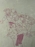 Ancienne plaque imprimerie en métal épais -couverture album, Nieuw