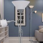 vidaXL Vloerlamp grijs, Verzenden, Nieuw