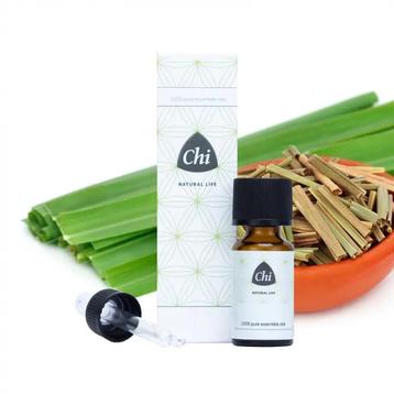 Lemongrass etherische olie, Cultivar - 10 ml - Chi Natural, Ophalen of Verzenden