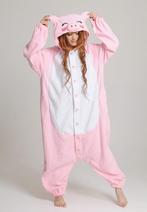 Onesie Varken Pak L-XL Varkenspak Kostuum Roze Big Zwijn Var, Ophalen of Verzenden