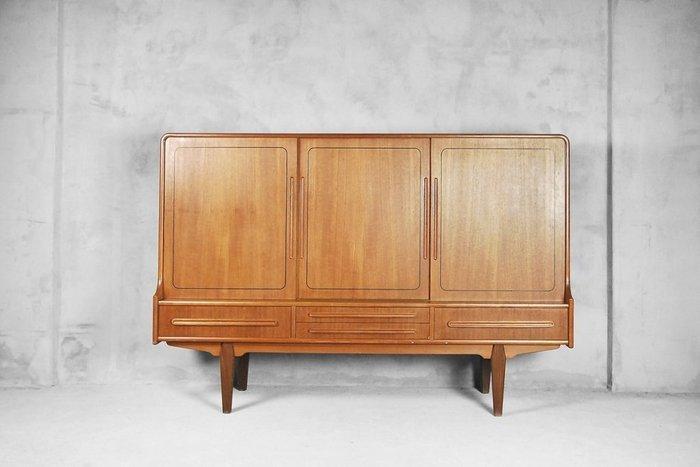 Hoog dressoir - Teak - Tekowy highboard, Antiek en Kunst, Kunst | Designobjecten