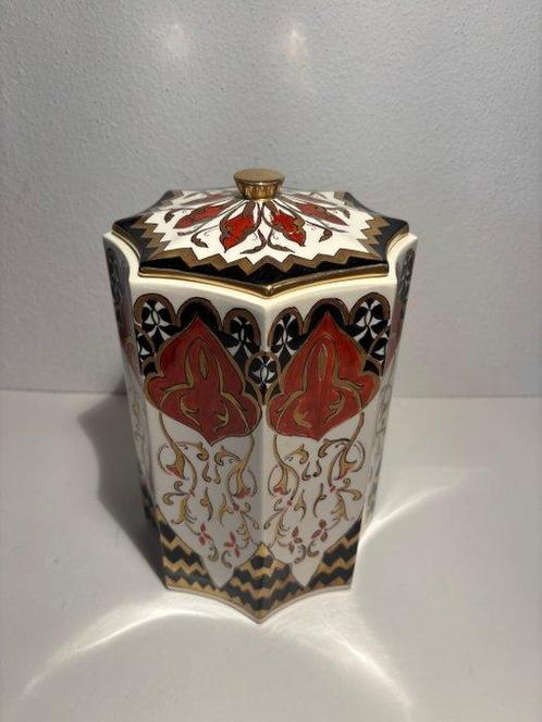 S.C.I. Laveno - Guido Andlovitz - Vase avec couvercle -, Antiek en Kunst, Antiek | Glaswerk en Kristal