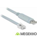 DeLOCK 63911 kabeladapter/verloopstukje USB 2.0 Type-A RJ45, Computers en Software, Overige Computers en Software, Nieuw, Verzenden