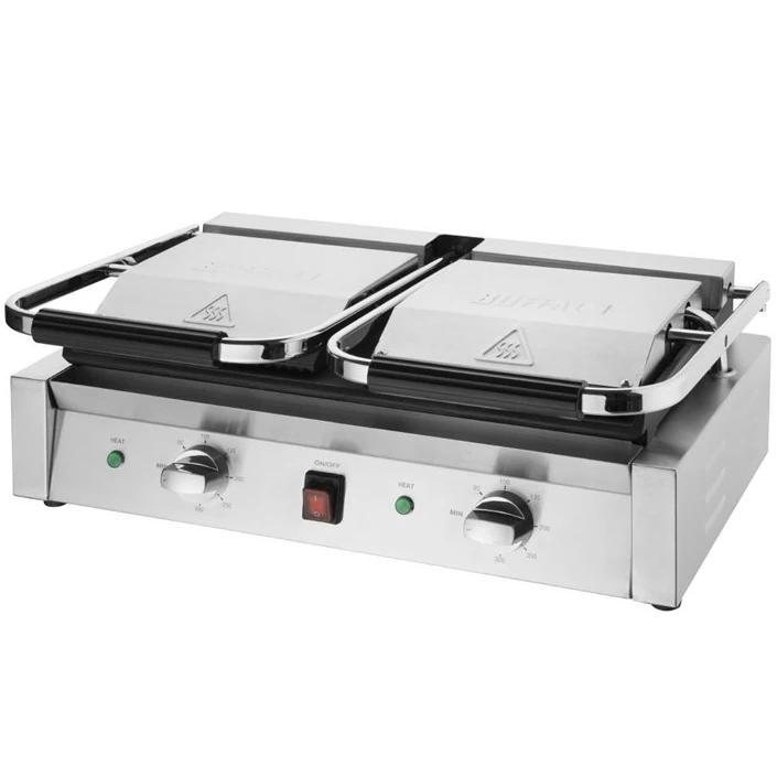 Contact-/Paninigrill | BISTRO | Dubbel | Glad Oppervlak, Articles professionnels, Horeca | Équipement de cuisine, Envoi