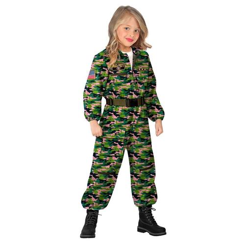 Piloot Kostuum Meisje, Kinderen en Baby's, Carnavalskleding en Verkleedspullen, Nieuw, Verzenden