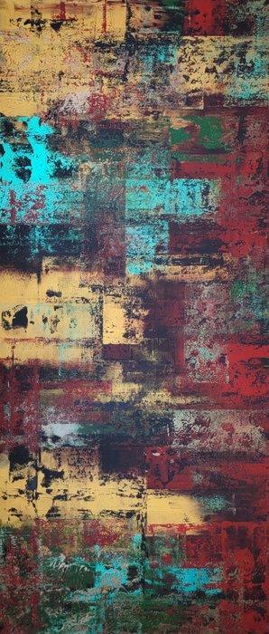 Laura Capellini - WARMING MEMORIES(XXL) Acrylic on canvas