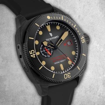 Tecnotempo - Strategico - Forged Carbon & Titanium -