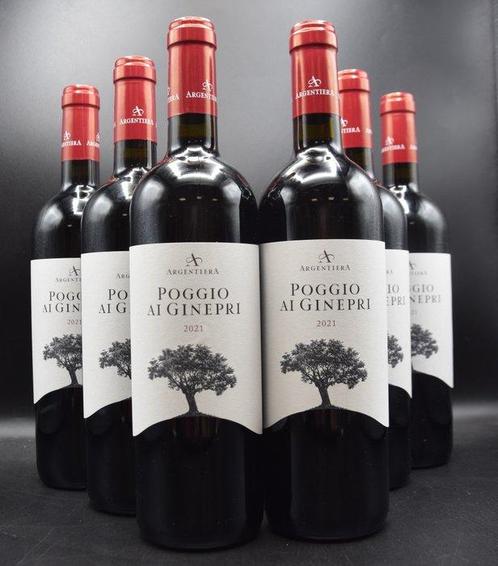 2021 Tenuta Argentiera, Poggio Ai Ginepri - Toscane IGT - 6, Verzamelen, Wijnen