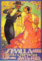 Fiestas de Primavera, Sevilla 1928 / Cartel de Feria (XXL, Antiek en Kunst