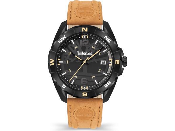Veiling - Timberland Millinocket horloge heren 44mm, Handtassen en Accessoires, Horloges | Heren