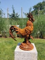 Beeldje - Rooster - Gietijzer, Antiek en Kunst