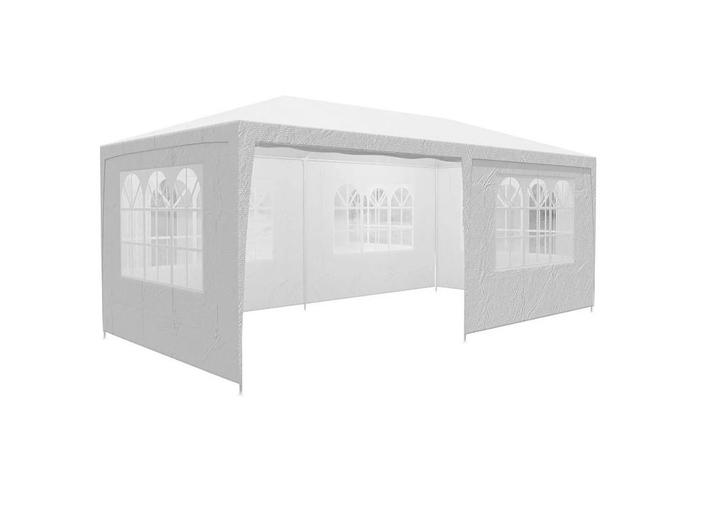 MaxxGarden Partytent 3x6m - Zijwanden - Wit (Buizententen), Tuin en Terras, Partytenten, Nieuw, Ophalen of Verzenden