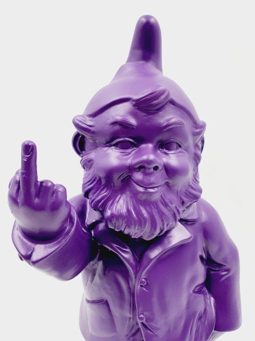 Ottmar Hörl (1950) - Sponti Activist Gnome Purple, Antiquités & Art, Art | Objets design