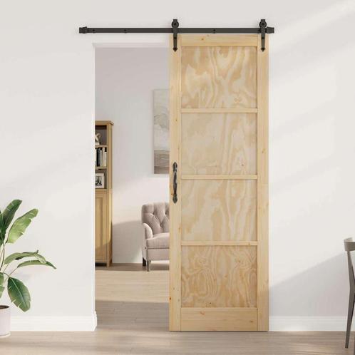 vidaXL Interieurdeur ORKDAL Bruin 78 x 232 cm Multiplex, Doe-het-zelf en Bouw, Deuren en Vliegenramen, Nieuw, Verzenden