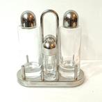Alessi - Ettore Sottsass - Tafelservies (5) - Glas, Staal