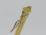 Art Deco - Gold tone guilloche pencil, 1920s - Porte-mine