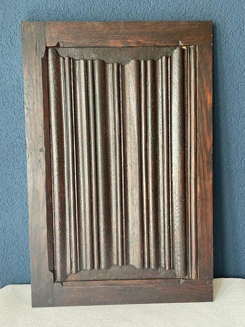 Reliëf, Briefpaneel - 61 cm - Eik, Antiek en Kunst, Kunst | Niet-Westerse kunst