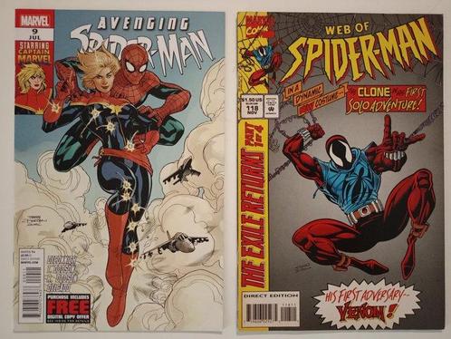Avenging Spider-Man #9 - Web of Spider-Man #118 - Spider-Man, Boeken, Strips | Comics