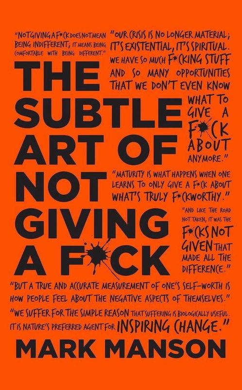 Manson, M: Subtle Art of Not Giving a F*ck/Gift Ed., Boeken, Overige Boeken, Zo goed als nieuw, Verzenden