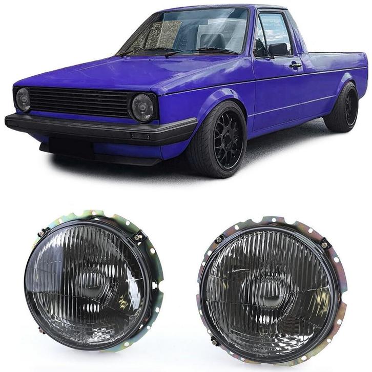 Koplampen Smoke VW Caddy 1 CS094, Auto-onderdelen, Verlichting, Nieuw, Volkswagen