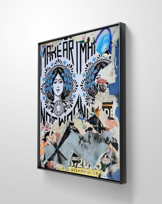 lasveguix (1986) - Make Art Not War, Antiek en Kunst, Kunst | Schilderijen | Modern