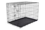 Lendo Online Cage pour Chien Pliable 107x71x78cm Acier Noir