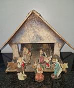 Kerststal (10) - Hout, Steen, Diversen, Nieuw