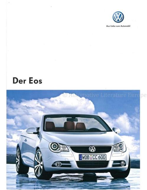 2006 VOLKSWAGEN EOS BROCHURE DUITS, Boeken, Auto's | Folders en Tijdschriften