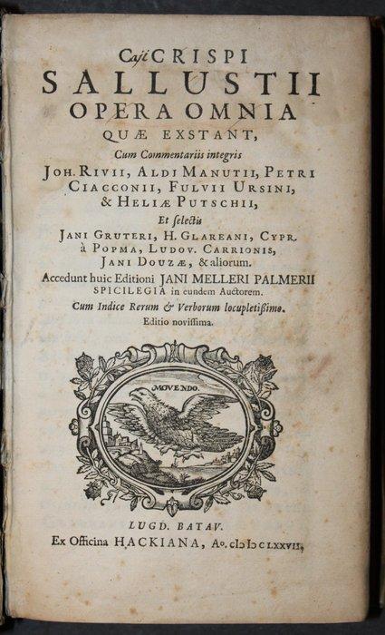 M.Francesco Petrarca - Caii Crispi Sallustii Opera Omnia, Antiek en Kunst, Antiek | Boeken en Manuscripten
