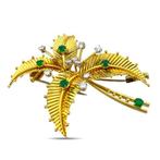 Broche - 18 carats Or jaune, Broche exclusive Cartier en or