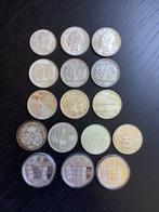Benelux. 5, 100, 200 en 250 Francs 1939-2000 (16 stuks), Timbres & Monnaies