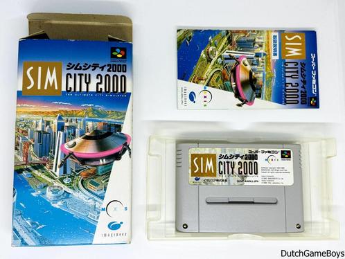 Super Famicom - Sim City 2000, Games en Spelcomputers, Games | Nintendo Super NES, Gebruikt, Verzenden