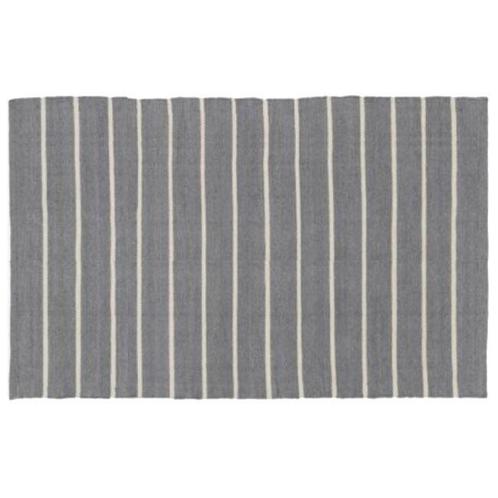 Vloerkleed - white stripes - 160x230- wit en grijs, Huis en Inrichting, Stoffering | Tapijten en Vloerkleden, Verzenden