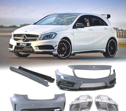 KIT CARROSSERIE MERCEDES CLASSE A W176 AMG A45 + LAVE PHARE, Auto-onderdelen, Carrosserie, Verzenden