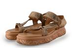 Guess Sandalen in maat 38 Brons | 5% extra korting, Kleding | Dames, Schoenen, Verzenden, Sandalen of Muiltjes, Zo goed als nieuw
